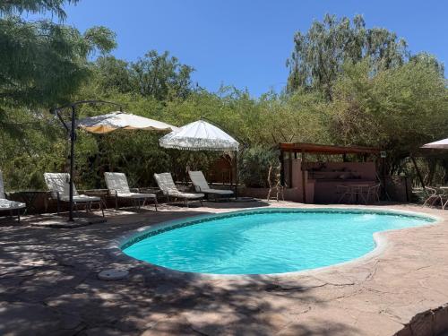 Swimmingpoolen hos eller tæt på Hotel Tulor