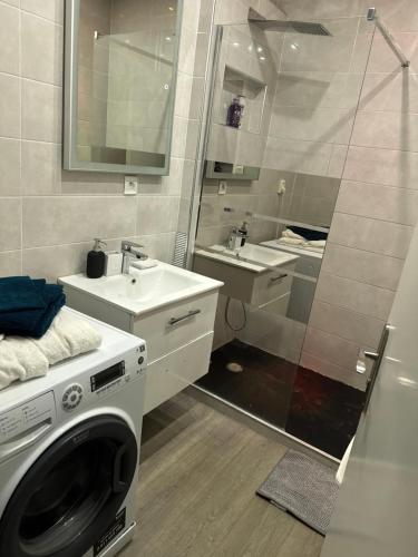 Appartement moderne esprit loft avec balcon centre Colmar proche gare et Place Rapp