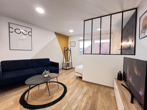 Paris 24 - Studio calme, cosy proche centre Reims