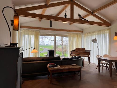 Posezení v ubytování Beautiful Countryside house, close to Amsterdam