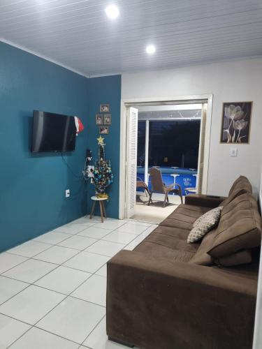 Et tv og/eller underholdning på Casa Temporada Torres