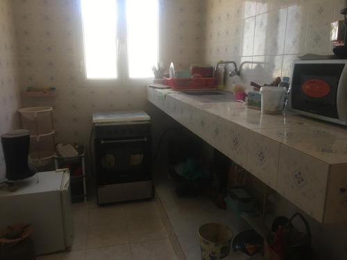 Nhà bếp/bếp nhỏ tại Very good apartment in Nouakchott