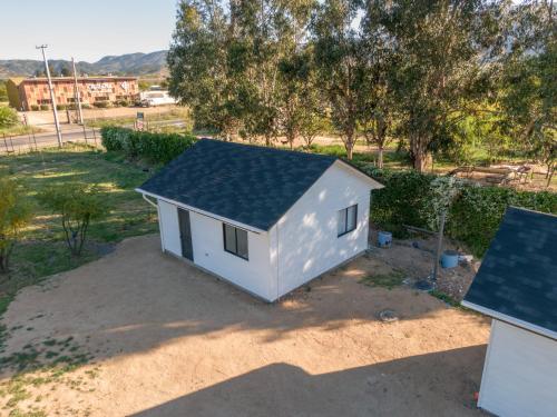 Bygningen som landstedet ligger i