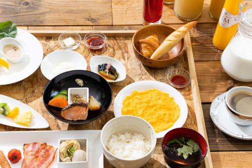 日式旅馆内部或周边提供的食物