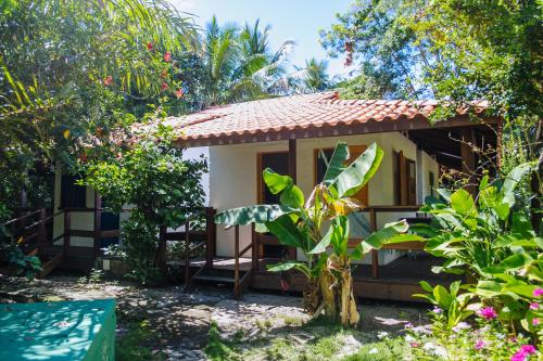 Taman di luar Pousada Luar das Águas