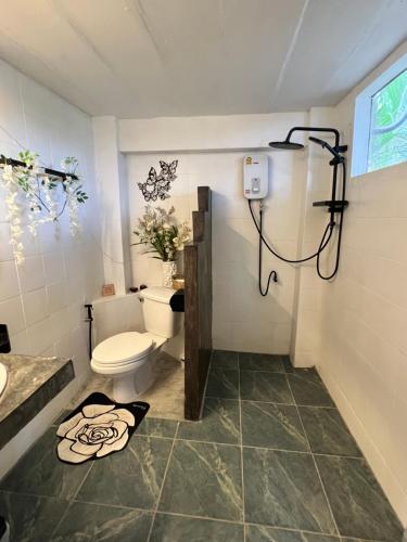 Et badeværelse på Soulful Love Nest