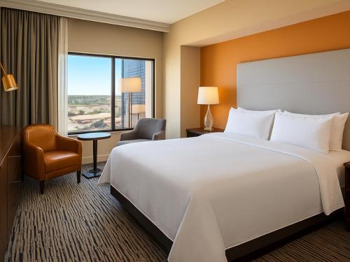 Postel nebo postele na pokoji v ubytování Flamingo, a Hilton Grand Vacations Club- STUDIO LT