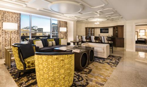 אזור ישיבה ב-Caesars Palace Hotel & Casino