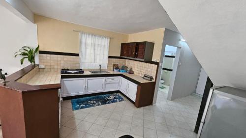 Kuchyň nebo kuchyňský kout v ubytování palmiste villa