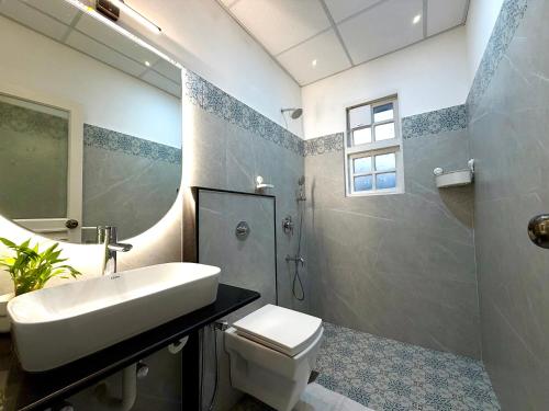 Koupelna v ubytování Mogarim By The Beach Goa