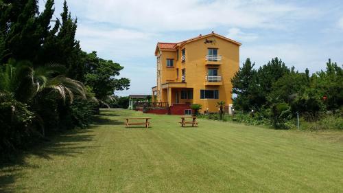 Zahrada ubytování Jun House