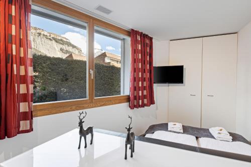 Bergstudio I Flims Laax I Ski I Berg I Caumasee I Gratis Parkplatz