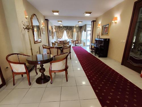 Χώρος καθιστικού στο Hotel Ariston - self check in