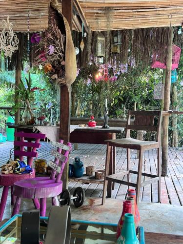 Zahrada ubytování SAVAGE - pousada