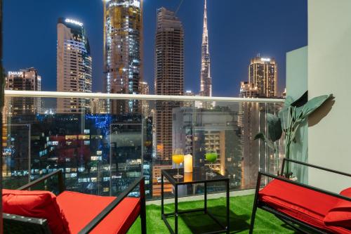 Fireworks Burj Khalifa View - One bedroom Apartment