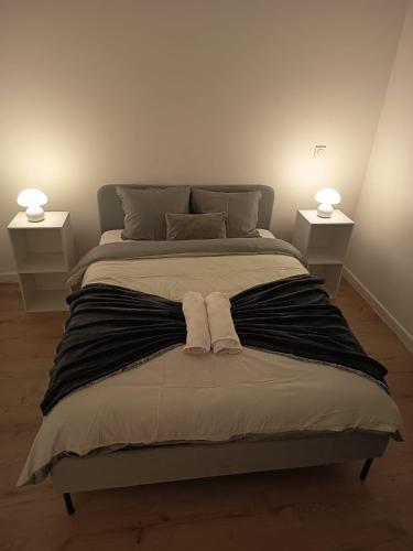 Postel nebo postele na pokoji v ubytování Chambre simple à 20 minutes de Paris