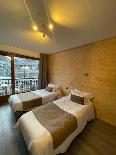 Llit o llits en una habitació de Aiguille Noire