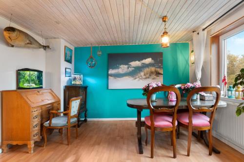 Χώρος καθιστικού στο Hyggefarm between North Sea and Baltic Sea