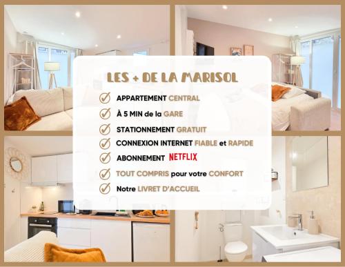 Billede fra billedgalleriet på La Marisol - Central, Cozy & 5 min Gare i Saint-Brieuc