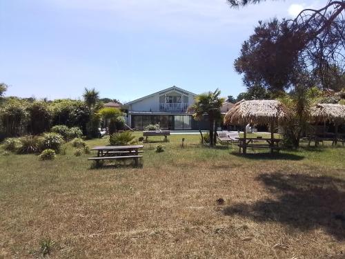 Vườn quanh Villa Saint Barth