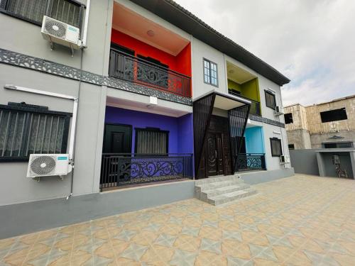 Bygningen som lejligheden ligger i