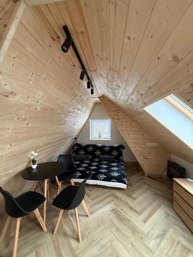 TV a/nebo společenská místnost v ubytování Tatrzański Widok na góry, Jacuzzi, Sauna, parking