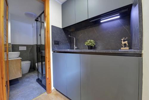 Et badeværelse på Una finestra sulle terme