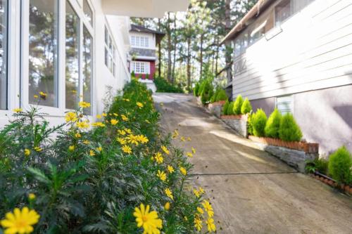 En have udenfor Tiên Hoa Sơn Villa