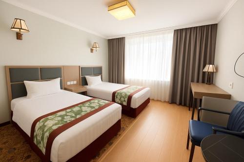 Postel nebo postele na pokoji v ubytování Dream