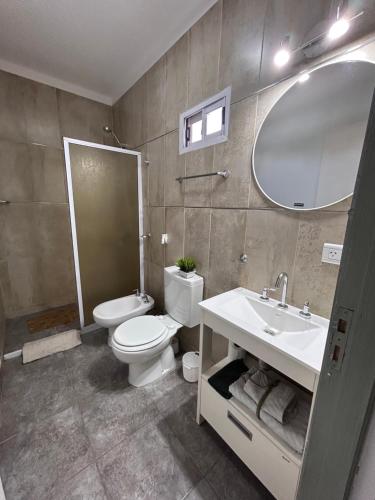 Et badeværelse på Apart Luro IV