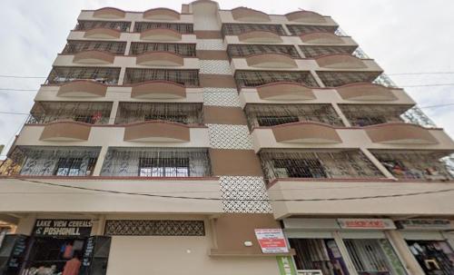 Het gebouw waarin het appartement zich bevindt