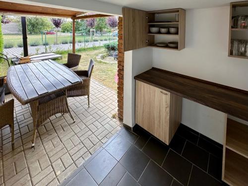 Η κουζίνα ή μικρή κουζίνα στο Rekreační dům Dobšín