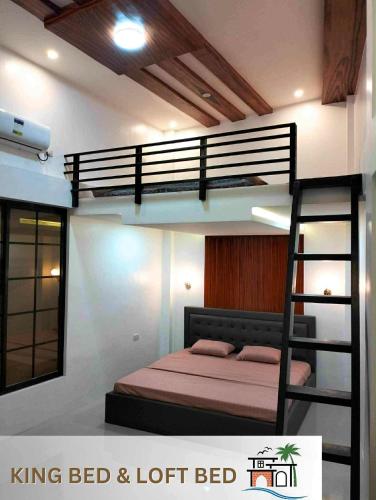 En eller flere senge i et værelse på Las Casas De Quadro