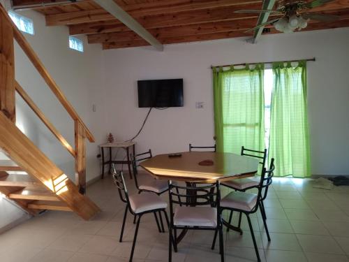 Et tv og/eller underholdning på La Casita de Caeiro