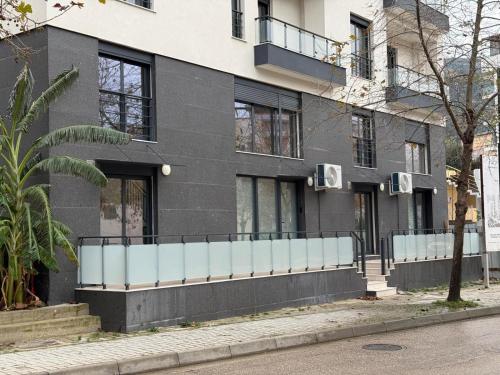 Het gebouw waarin het appartement zich bevindt