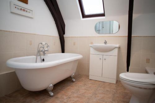 Et badeværelse på Chapel House Newgale