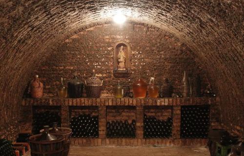 Loungen eller baren på Vinný sklípek s ubytováním