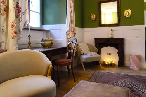 Et opholdsområde på Chateau Suites - Schloss Malberg