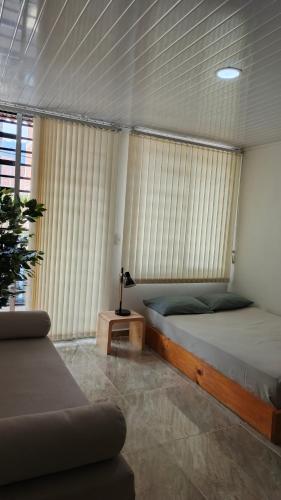 Χώρος καθιστικού στο Donde Memo