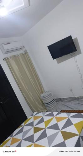 TV/trung tâm giải trí tại Chez Tyka