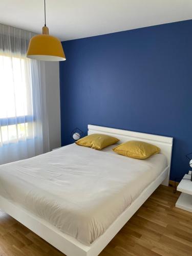 Llit o llits en una habitació de Villa St Simond