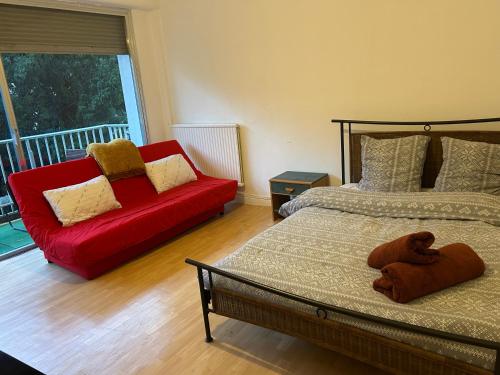 Llit o llits en una habitació de makedahome