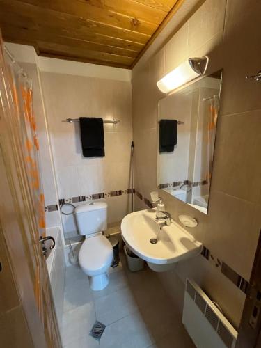 Phòng tắm tại PIRIN GOLF DELUXE PRIVATE STUDIO GABBY ground floor