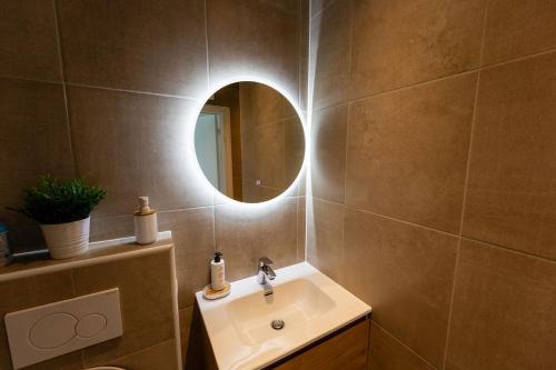 Koupelna v ubytování Let's Go Middelkerke