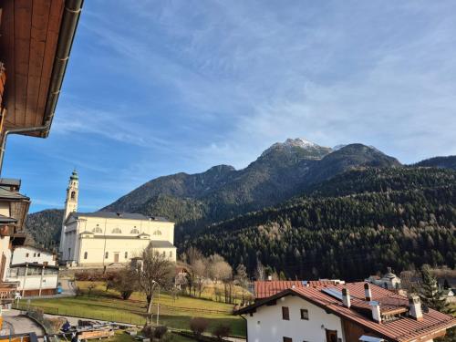 Nespecifikovaný výhled na hory nebo výhled na hory při pohledu z apartmánu