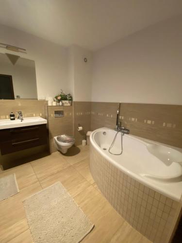 Koupelna v ubytování Victoria Domek do wynajecia