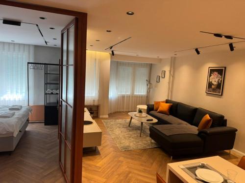 Et opholdsområde på Ira Luxury Apartments