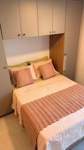 En eller flere senge i et værelse på Sonne 205 Bessa