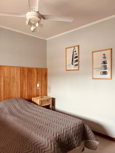 Postel nebo postele na pokoji v ubytování Cerquita del Mar II