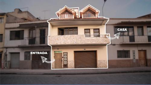 Bygningen som lejligheden ligger i